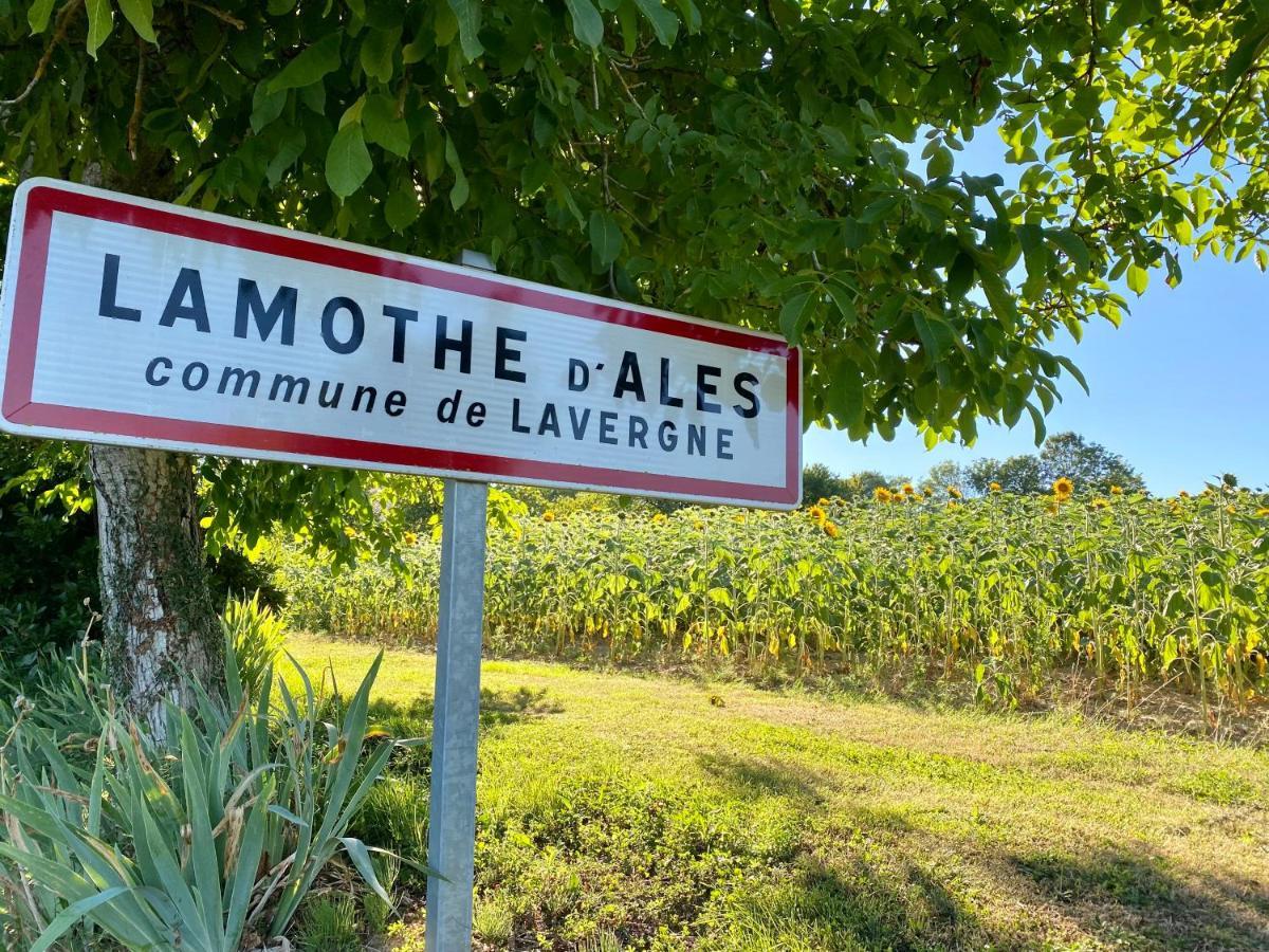 Gite Confort A Lamothe D Ales Lavergne  المظهر الخارجي الصورة